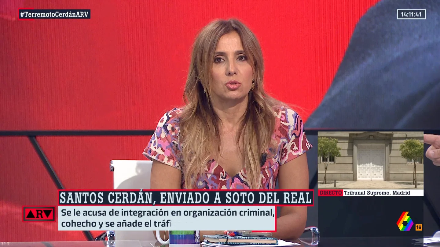Carmen Morodo advierte tras el ingreso en prisión de Santos Cerdán: "Lo peor está por llegar" Carmen Morodo advierte tras el ingreso en prisión de Santos Cerdán: "Lo peor está por llegar"