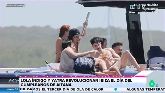 Sebastián Yatra y Lola Índigo, juntos en un yate en la misma ciudad y en el mismo día de la fiesta de cumpleaños de Aitana Sebastián Yatra y Lola Índigo, juntos en un yate en la misma ciudad y en el mismo día de la fiesta de cumpleaños de Aitana
