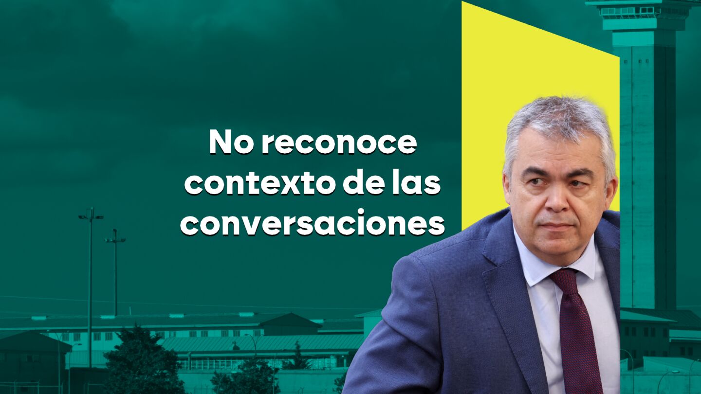 Santos Cerdán dice que no reconoce el contexto de las grabaciones incautadas por la UCO.