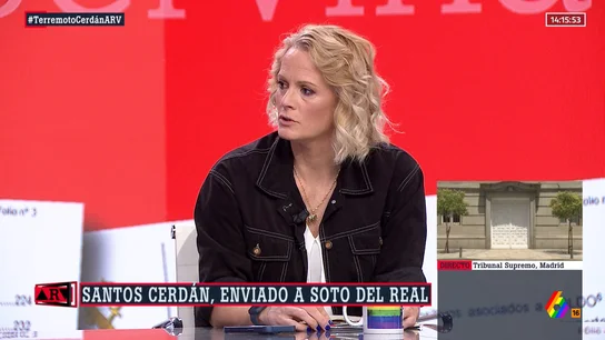 Zaida Cantera confiesa sentir "vergüenza" por el 'caso Cerdán': "Esto no es lo que yo defiendo" Zaida Cantera confiesa sentir "vergüenza" por el 'caso Cerdán': "Esto no es lo que yo defiendo"
