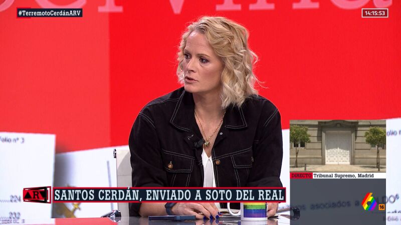 Zaida Cantera confiesa sentir "vergüenza" por el 'caso Cerdán': "Esto no es lo que yo defiendo"