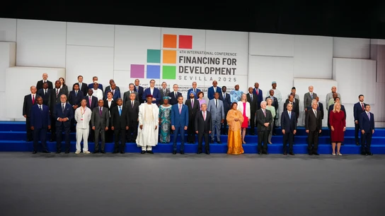 Recepción oficial a jefes de Estado y de Gobierno en la IV Conferencia Internacional sobre la Financiación para el Desarrollo Recepción oficial a jefes de Estado y de Gobierno en la IV Conferencia Internacional sobre la Financiación para el Desarrollo