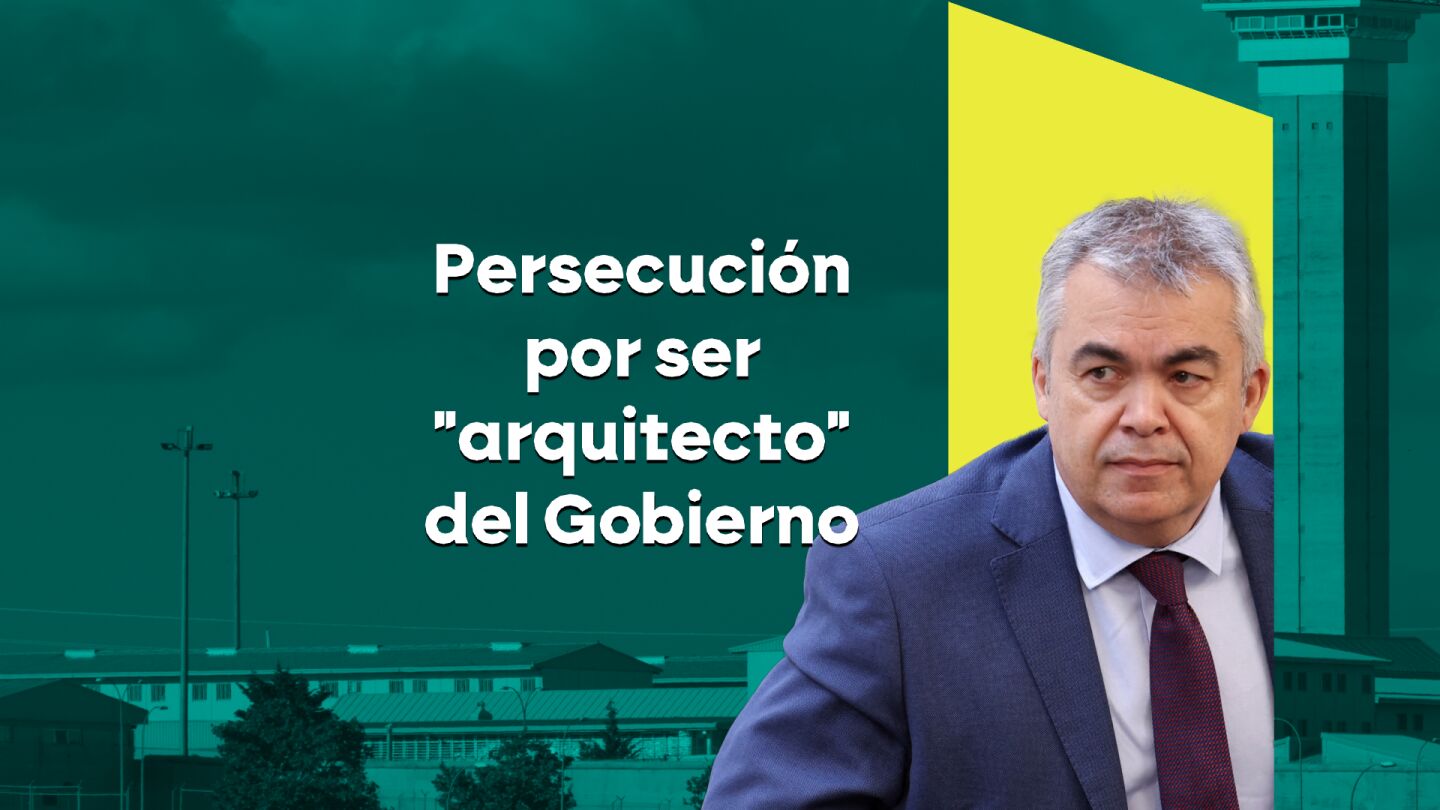 Santos Cerdán asegura sufrir una persecución por ser "arquitecto" del Gobierno de Pedro Sánchez.