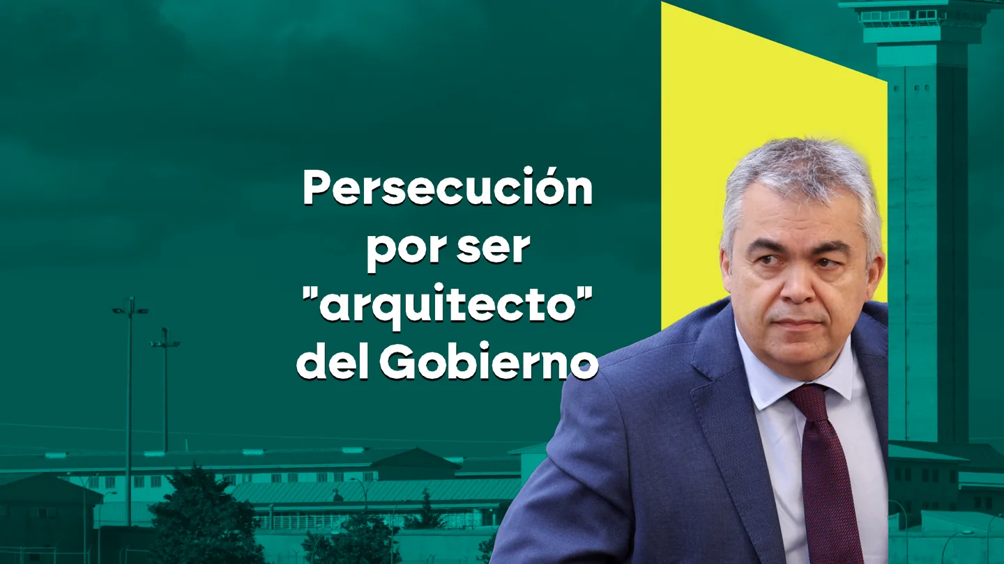 Santos Cerdán asegura sufrir una persecución por ser "arquitecto" del Gobierno de Pedro Sánchez. Santos Cerdán asegura sufrir una persecución por ser "arquitecto" del Gobierno de Pedro Sánchez.