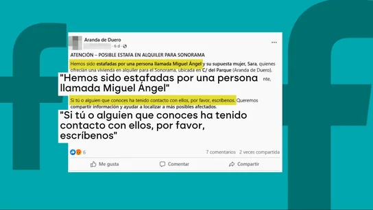 El estafador de Sonorama deja más de 12 víctimas: pagaron 800 euros por un piso y se quedaron sin dinero y sin casa El estafador de Sonorama deja más de 12 víctimas: pagaron 800 euros por un piso y se quedaron sin dinero y sin casa