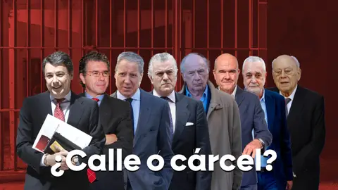 Calle o cárcel: ¿Qué políticos implicados en casos de corrupción siguen en prisión? Calle o cárcel: ¿Qué políticos implicados en casos de corrupción siguen en prisión?