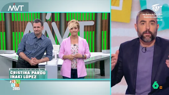 Dani Mateo, sobre la celda de Santos Cerdán: "10 metros y baño, por eso te clavan 600 euros en el centro de Madrid" Dani Mateo conversa con Iñaki López y Cristina Pardo sobre el tema principal de Más Vale Tarde, que un día más girará en torno a Santos Cerdán y su ingreso en prisión. Sus divertidas reflexiones, en este vídeo.