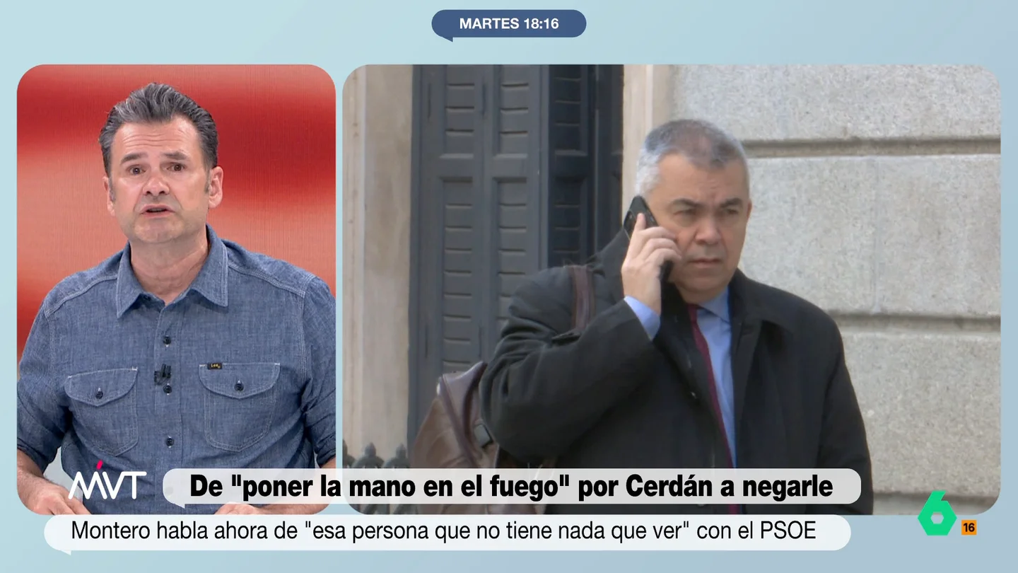 Iñaki López, a Cerdán, Ábalos y Koldo: "Espero que les haya valido la pena para ser caballo de Troya de un gobierno de ultraderecha" Iñaki López, a Cerdán, Ábalos y Koldo: "Espero que les haya valido la pena para ser caballo de Troya de un gobierno de ultraderecha"