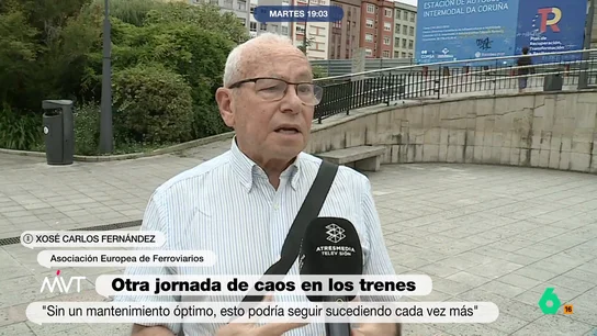 Un experto, sobre la última avería ferroviaria: "Tenemos red convencional, poco y mal atendida" Un experto, sobre la última avería ferroviaria: "Tenemos red convencional, poco y mal atendida"
