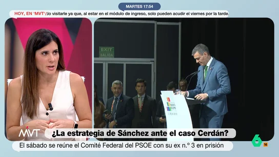 María Llapart: "Los socios van a ser muy exigentes con la comparecencia de Sánchez, no les vale cualquier cosa" María Llapart: "Los socios van a ser muy exigentes con la comparecencia de Sánchez, no les vale cualquier cosa"