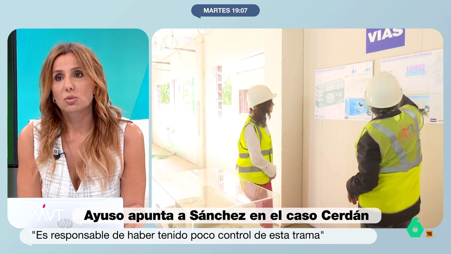 Carmen Morodo: "No veo posibilidades de que haya un gobierno de Feijóo que se sostenga en un pacto con los socios del PSOE" La periodista responde a unas declaraciones de Isabel Díaz Ayuso en las que atacaba duramente a Pedro Sánchez. "Este discurso y esta posición crítica de Ayuso con Pedro Sánchez le funciona, y le funciona muy bien en Madrid", manifiesta Morodo.