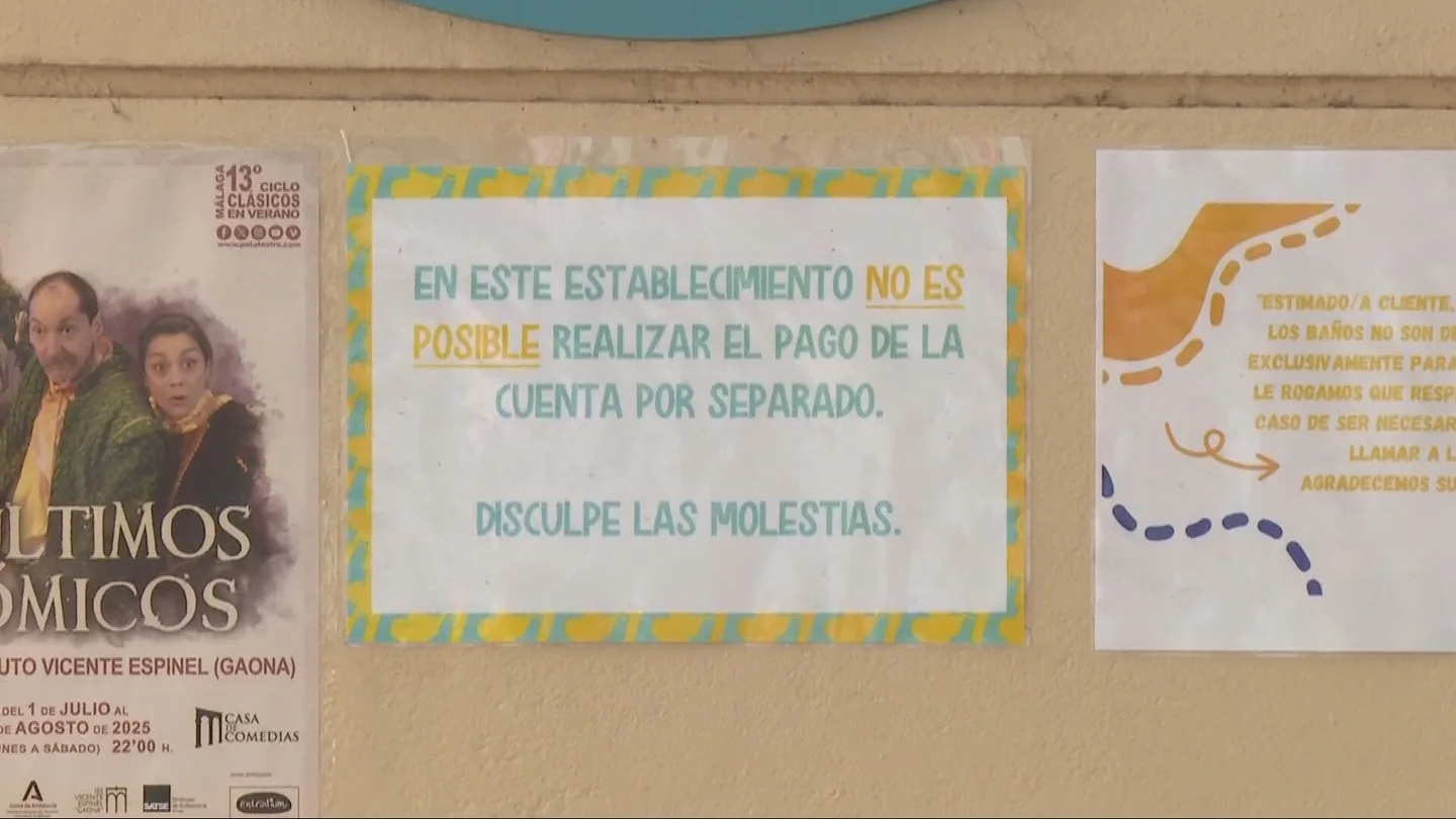 ¿Adiós al que cada uno se pague lo suyo?: bares y restaurantes se plantan a la costumbre de pagar por separado ¿Adiós al que cada uno se pague lo suyo?: bares y restaurantes se plantan a la costumbre de pagar por separado