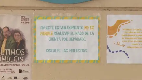 ¿Adiós al que cada uno se pague lo suyo?: bares y restaurantes se plantan a la costumbre de pagar por separado ¿Adiós al que cada uno se pague lo suyo?: bares y restaurantes se plantan a la costumbre de pagar por separado