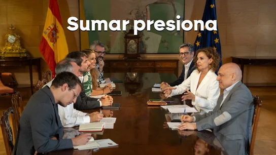 Sumar presiona al Gobierno ante el caso Cerdán. Sumar presiona al Gobierno ante el caso Cerdán.