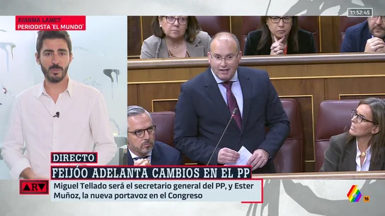 Lamet explica cuál es el mensaje que quiere enviar el PP con sus cambios internos: "Oposición de combate total" Lamet explica cuál es el mensaje que quiere enviar el PP con sus cambios internos: "Oposición de combate total"
