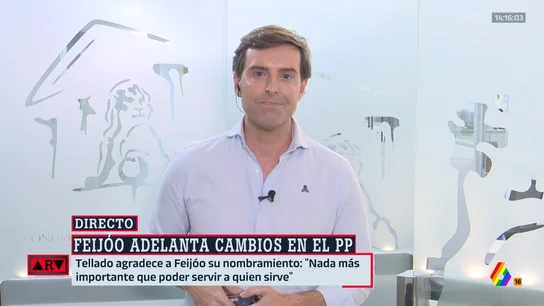 Montesinos, tras los cambios de Feijóo en el PP: "Hay nervios porque habrá más cambios en el Senado y en Génova 13" Montesinos, tras los cambios de Feijóo en el PP: "Hay nervios porque habrá más cambios en el Senado y en Génova 13"
