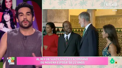 Juan Sanguino, sobre la novena esposa del rey de Suazilandia: "Las malas lenguas dicen que la confundieron con su hija" Juan Sanguino, sobre la novena esposa del rey de Suazilandia: "Las malas lenguas dicen que la confundieron con su hija"