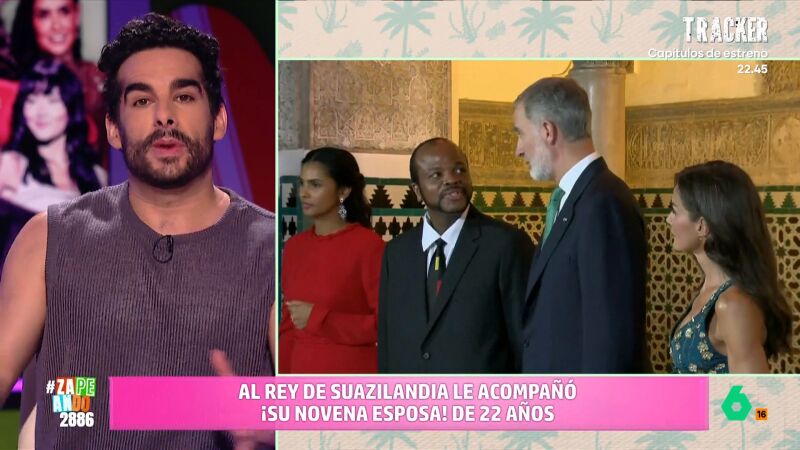 Juan Sanguino, sobre la novena esposa del rey de Suazilandia: "Las malas lenguas dicen que la confundieron con su hija"