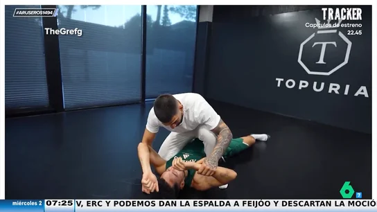Las impactantes imágenes del entrentamiento de TheGrefg con Ilia Topuria: "¡La anaconda no!" Las impactantes imágenes del entrentamiento de TheGrefg con Ilia Topuria: "¡La anaconda no!"