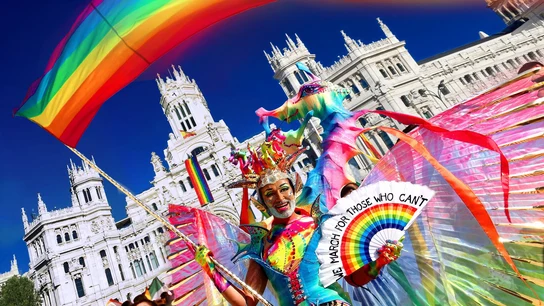 Drag Queen durante el World Pride Madrid 2017 Drag Queen durante el World Pride Madrid 2017
