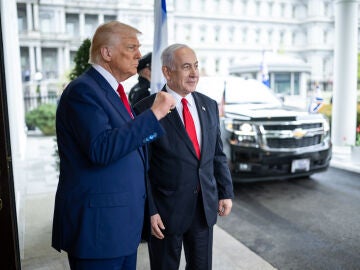 El presidente de Estados Unidos (EEUU), Donald Trump, y su homólogo israelí, Benjamin Netanyahu, en una imagen de archivo.
