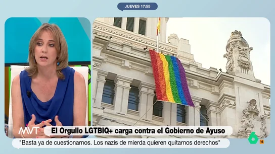 Tania Sánchez, sobre la actuación de Almeida en el Orgullo: "No se atreve a decir que acepta las presiones de Vox para conseguir rédito político" Tania Sánchez, sobre la actuación de Almeida en el Orgullo: "No se atreve a decir que acepta las presiones de Vox para conseguir rédito político"