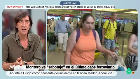 Benjamín Prado habla por experiencia propia del caos ferroviario: "Es desesperante la falta de información que hay" Más Vale Tarde analiza la delicada situación de la red ferroviaria tras los últimos incidentes con trenes en Toledo, Lleida o Extremadura. Benjamín Prado muestra sus dudas de que la infraestructura pueda soportar el auge de turistas en España.