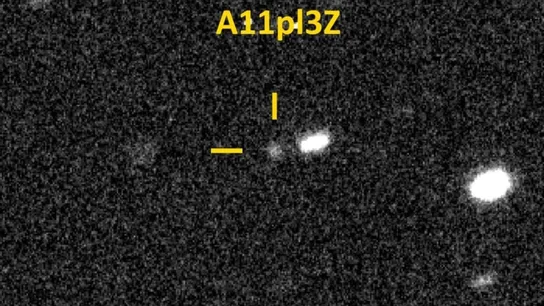Detectan en el Sistema Solar un cometa interestelar de entre 20 y 30 kilómetros Detectan en el Sistema Solar un cometa interestelar de entre 20 y 30 kilómetros