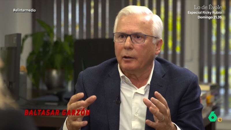 Baltasar Garzón valora el caso de Begoña Gómez y el juez Peinado: "Es desquiciante. Hay acciones judiciales que no se concretan en nada"