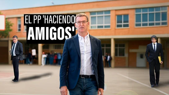 El PP 'haciendo amigos' (o no): Feijóo busca aliados, pero suma más enemigos entre PNV y Junts El PP 'haciendo amigos' (o no): Feijóo busca aliados, pero suma más enemigos entre PNV y Junts