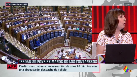 Beatriz Parera, tras los últimos movimientos de Cerdán: "Demuestran que no tiene intención de tirar de la manta" Beatriz Parera, tras los últimos movimientos de Cerdán: "Demuestran que no tiene intención de tirar de la manta"