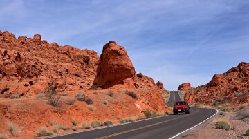 Carretera en Las Vegas