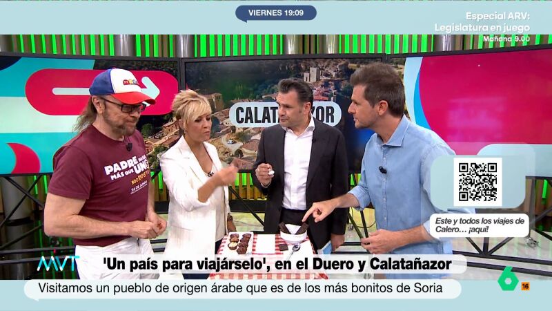El lamento de Iñaki López por 'culpa' de la sección de Luis Calero: "Las arterias nos van a quedar..."