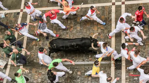 Encierro de San Fermín Encierro de San Fermín