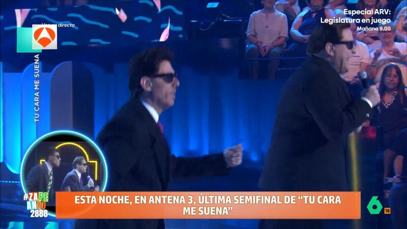 Así ha sido la actuación de Iñaki Urrutia en Tu cara me suena: "No me había visto todavía..."