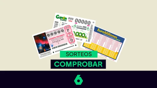 Comprobar | Todos los números premiados de sorteos de Loterías y ONCE de la segunda semana de julio de 2025 Comprobar | Todos los números premiados de sorteos de Loterías y ONCE de la segunda semana de julio de 2025