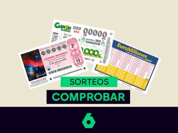Comprobar | Todos los números premiados de sorteos de Loterías y ONCE de la segunda semana de julio de 2025