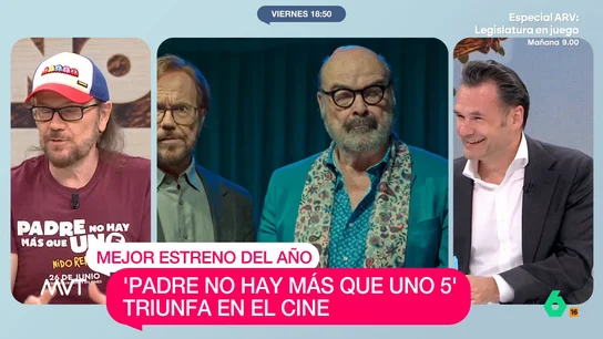 Santiago Segura responde a los que se alegran de que no haya más películas de ‘Padre no hay más que uno’ Santiago Segura habla del éxito de 'Padre no hay más que uno 5' y de las reacciones de los niños protagonistas y el propio público cuando supieron que esta es la última película de la saga, incluidos los que se alegran aunque "no van a verlas".