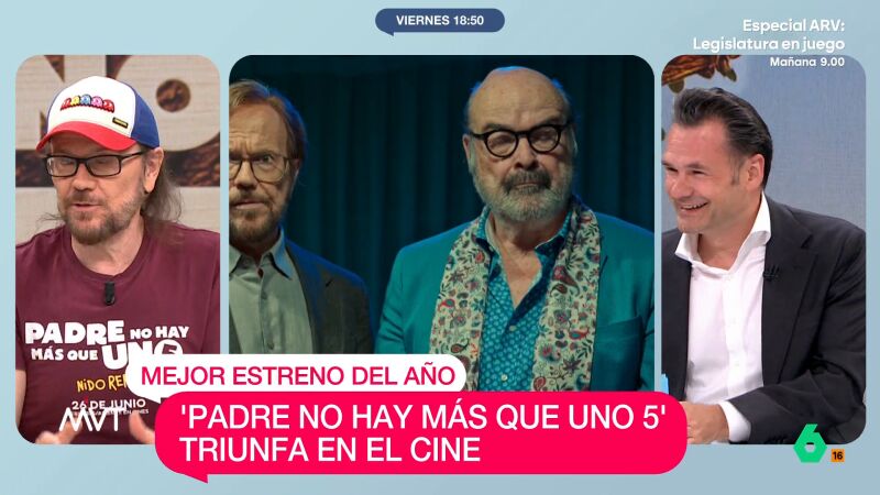 Santiago Segura responde a los que se alegran de que no haya más películas de ‘Padre no hay más que uno’