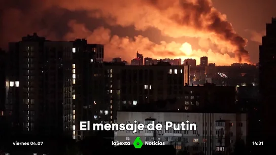 Putin responde con un brutal bombardeo Putin responde con un brutal bombardeo