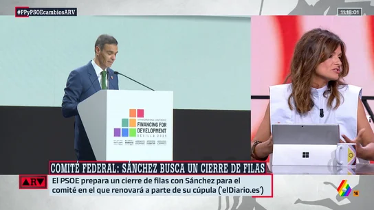 Pilar Gómez señala que los cambios en el PSOE "van a ser insuficientes": "Sánchez se tendrá que dar cuenta de que está solo" Pilar Gómez señala que los cambios en el PSOE "van a ser insuficientes": "Sánchez se tendrá que dar cuenta de que está solo"