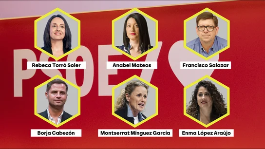 Caras nuevas en el PSOE Caras nuevas en el PSOE