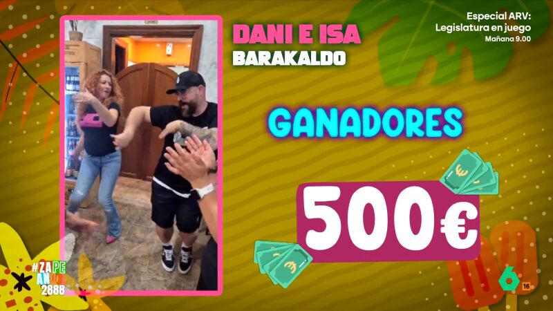 La alegría de Mayte tras ganar 500 euros por bailar 'Expresso Macchiato': "Me habéis dado la tarde"