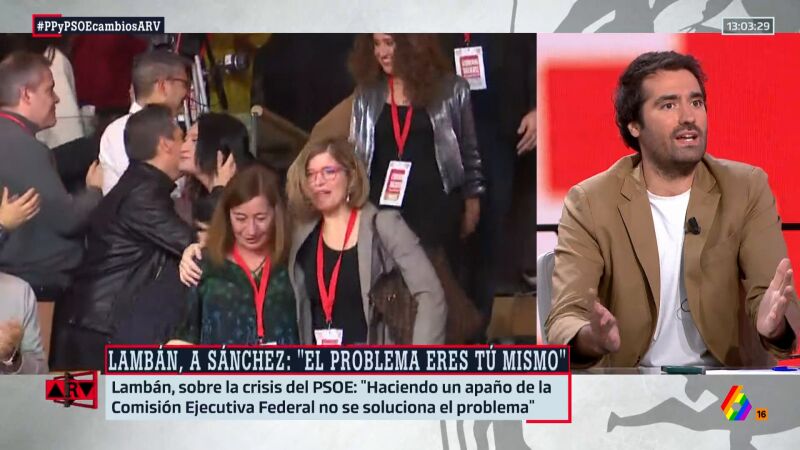 Daniel Ramírez pone en duda la "purga" interna en el PSOE: "Cerdán es Sánchez"