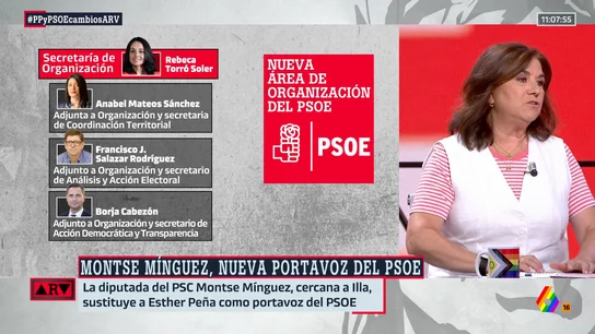Lucía Méndez reacciona a los cambios en Ferraz: "Con estos nombramientos Sánchez no hace política, hace penitencia" Lucía Méndez reacciona a los cambios en Ferraz: "Con estos nombramientos Sánchez no hace política, hace penitencia"