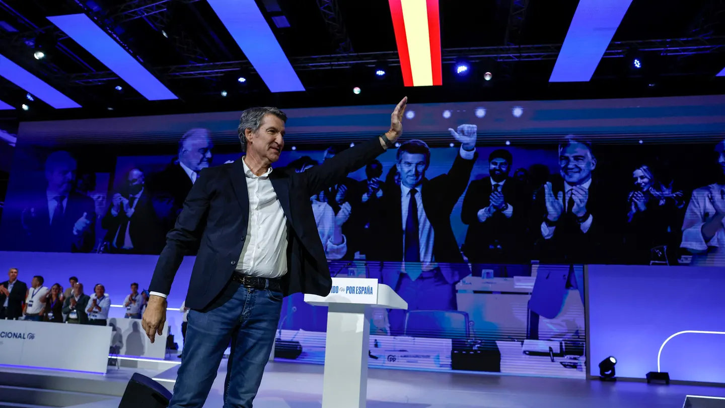 Alberto Núñez Feijóo, proclamado presidente del PP con el 99,24% de los votos Alberto Núñez Feijóo, proclamado presidente del PP con el 99,24% de los votos