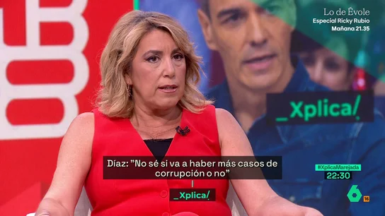 Susana Díaz en laSexta Xplica Susana Díaz en laSexta Xplica