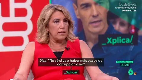 Susana Díaz en laSexta Xplica Susana Díaz en laSexta Xplica
