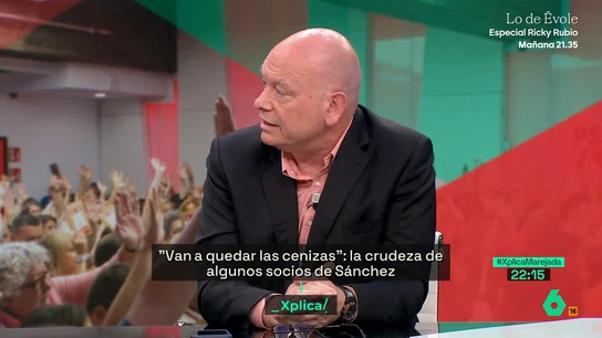 Gabriel Sanz: "Sánchez tiene una actitud claramente victimista, con el 'corazón partío', como Alejandro Sanz" Gabriel Sanz: "Sánchez tiene una actitud claramente victimista, con el 'corazón partío', como Alejandro Sanz"