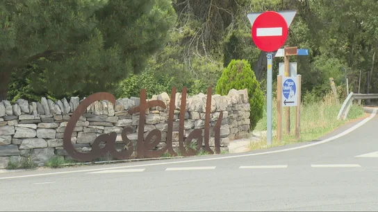 Entrada de Castellolí (Barcelona). Entrada de Castellolí (Barcelona).